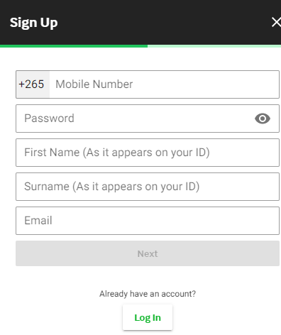 Betway login